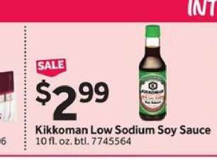 Kikkoman Low Sodium Soy Sauce