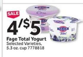 Fage Total Yogurt