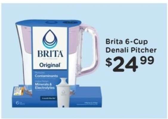 Brita 6-Cup Denali Pitcher