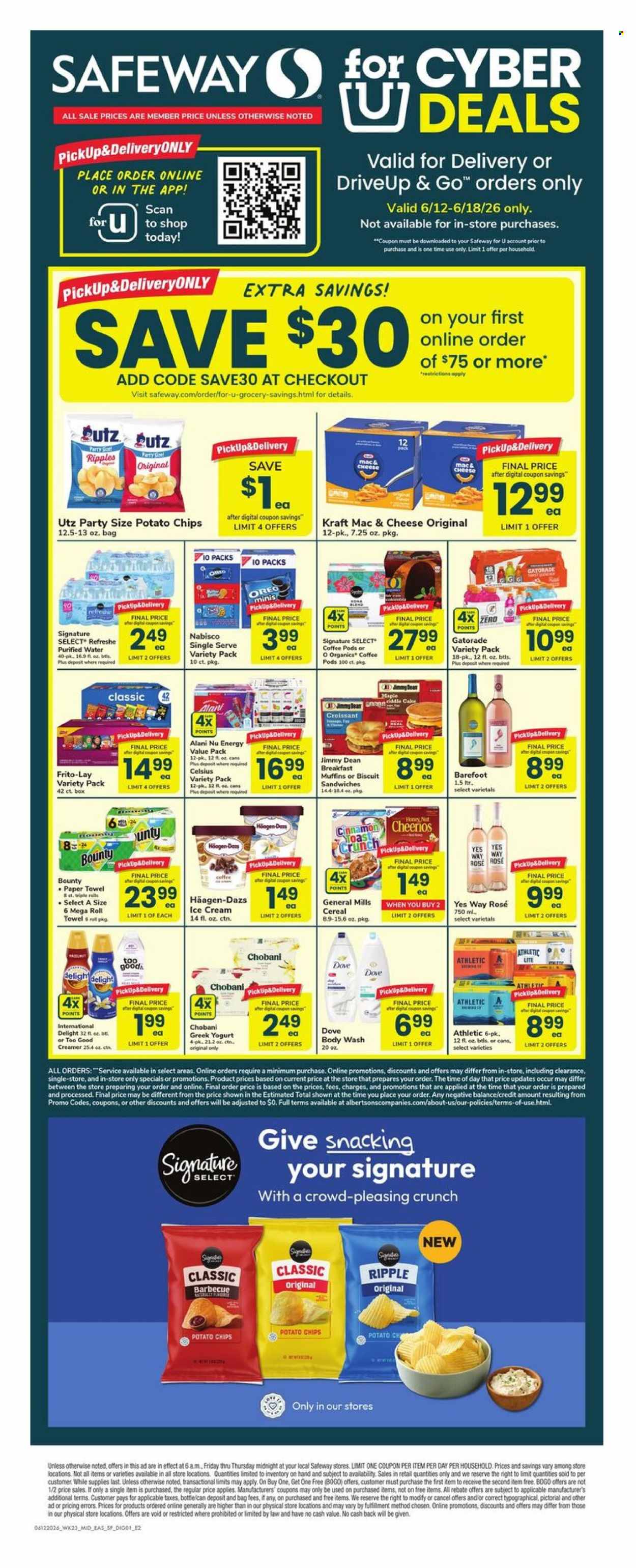 Safeway ad - 06/12/2026 - 06/18/2026. Page 1