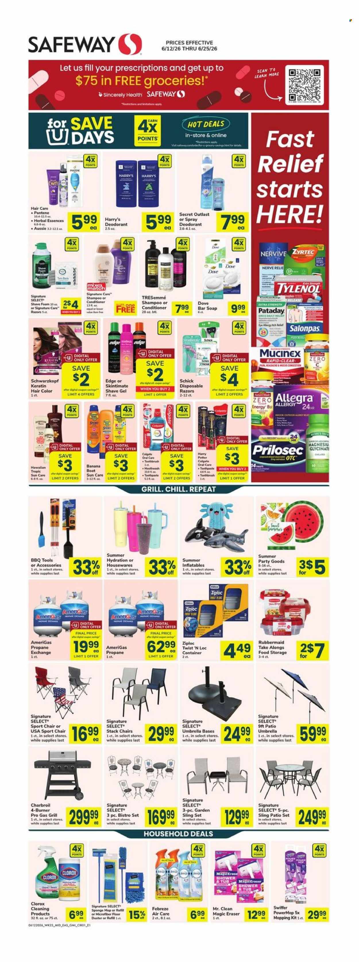 Safeway ad - 06/12/2026 - 06/25/2026. Page 1