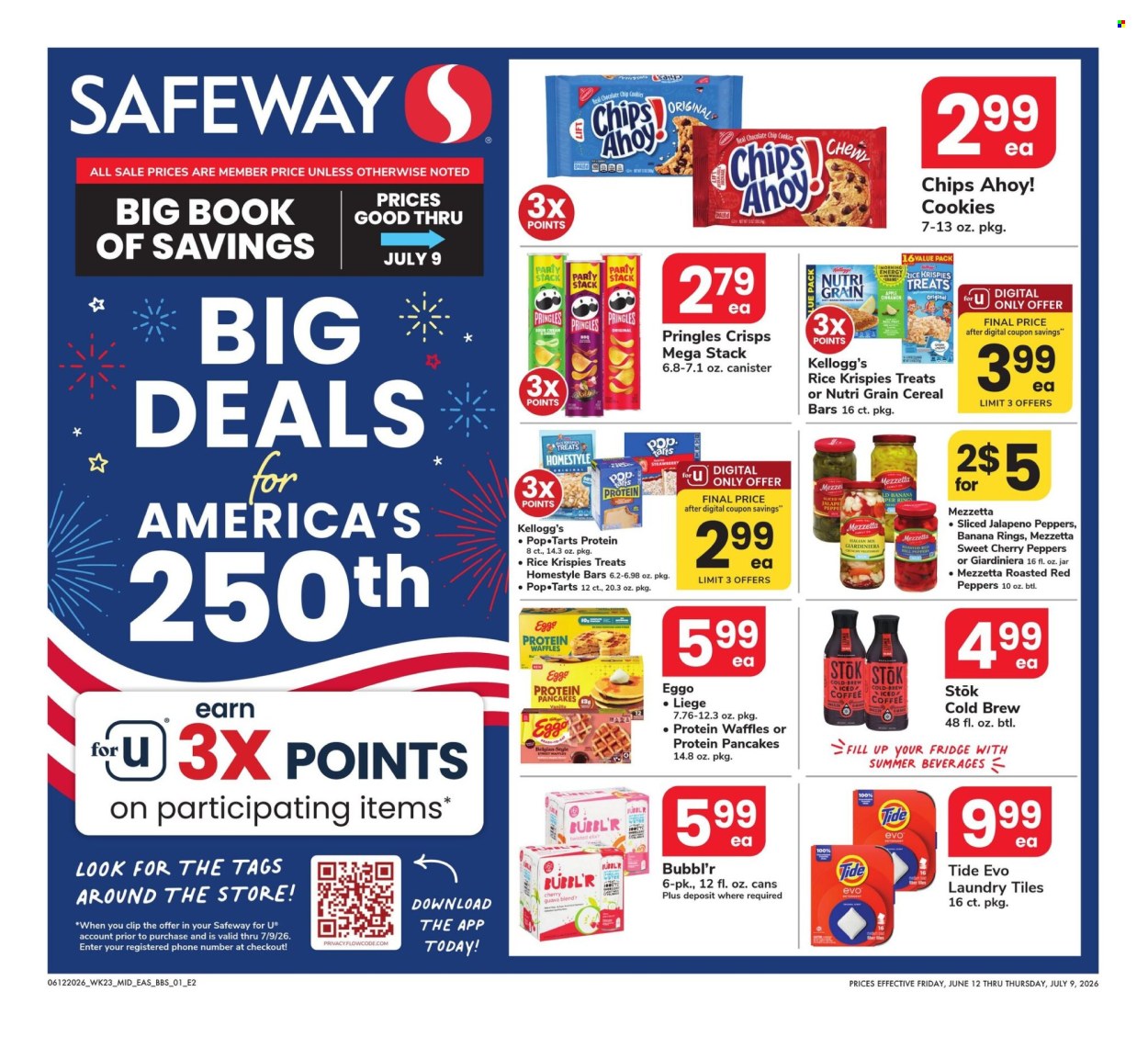 Safeway ad - 06/12/2026 - 07/09/2026. Page 1