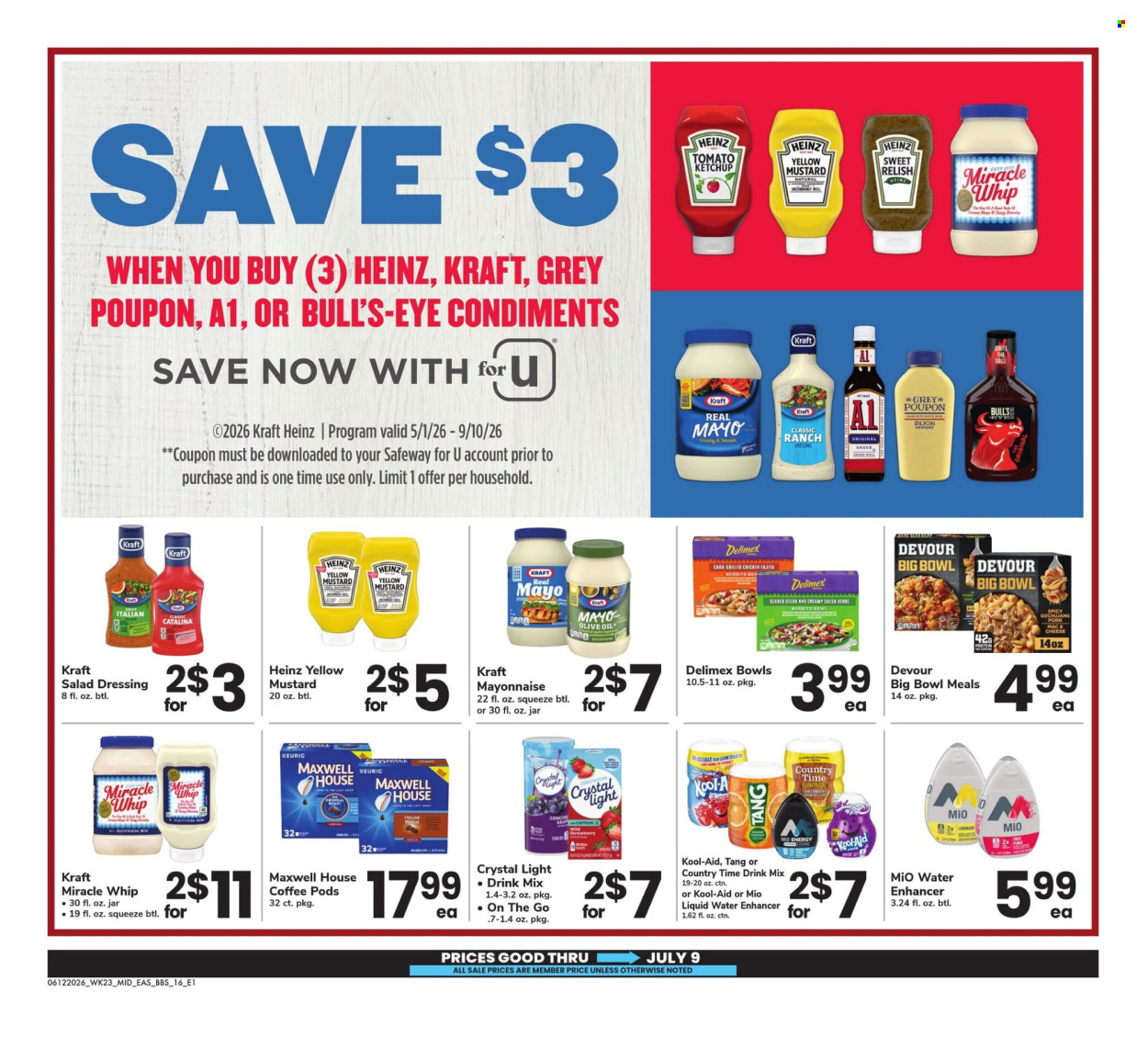 Safeway ad - 06/12/2026 - 07/09/2026. Page 16