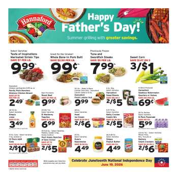 Hannaford Flyer - 06/14/2026 - 06/20/2026.