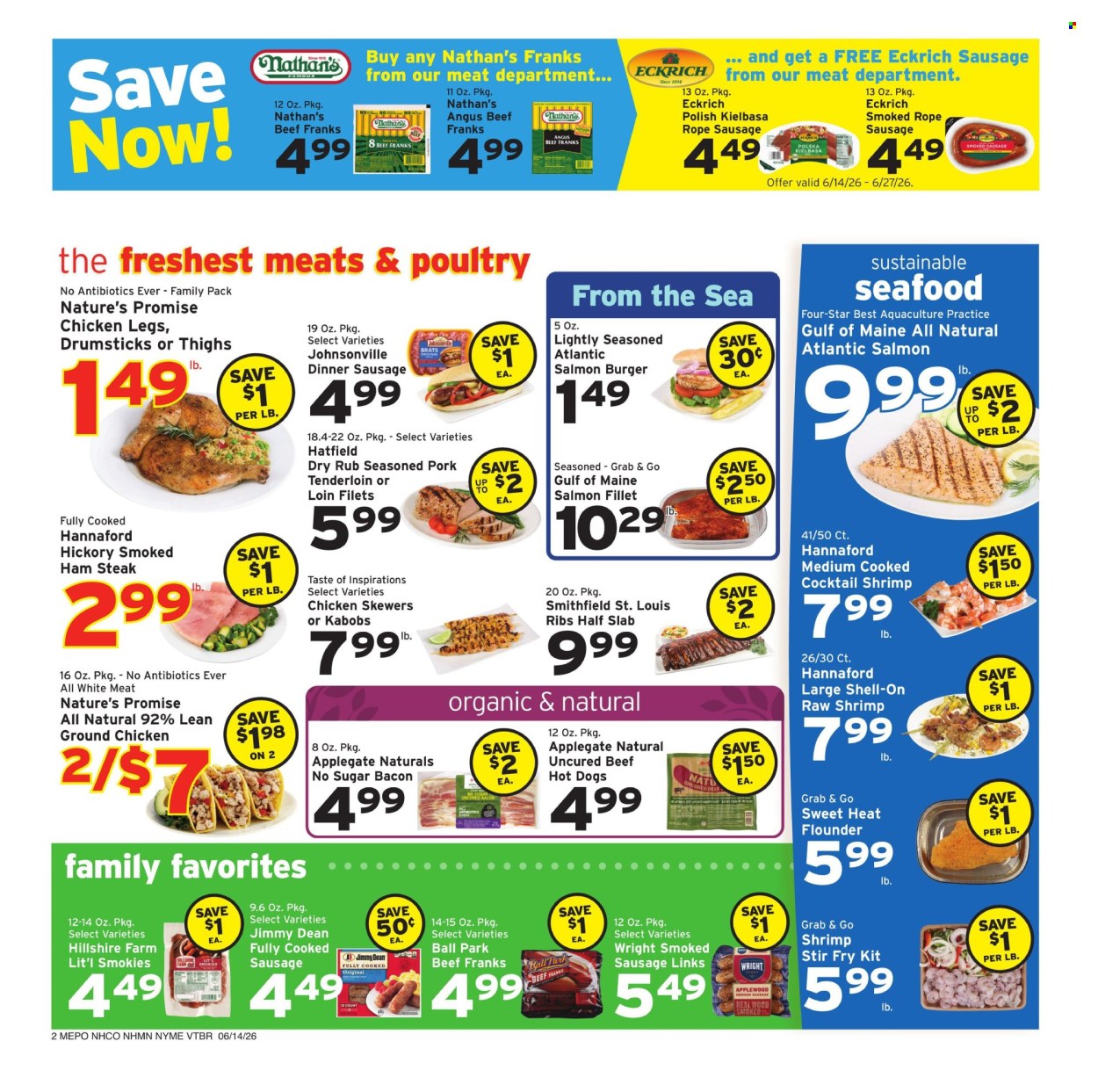 Hannaford ad - 06/14/2026 - 06/20/2026. Page 2