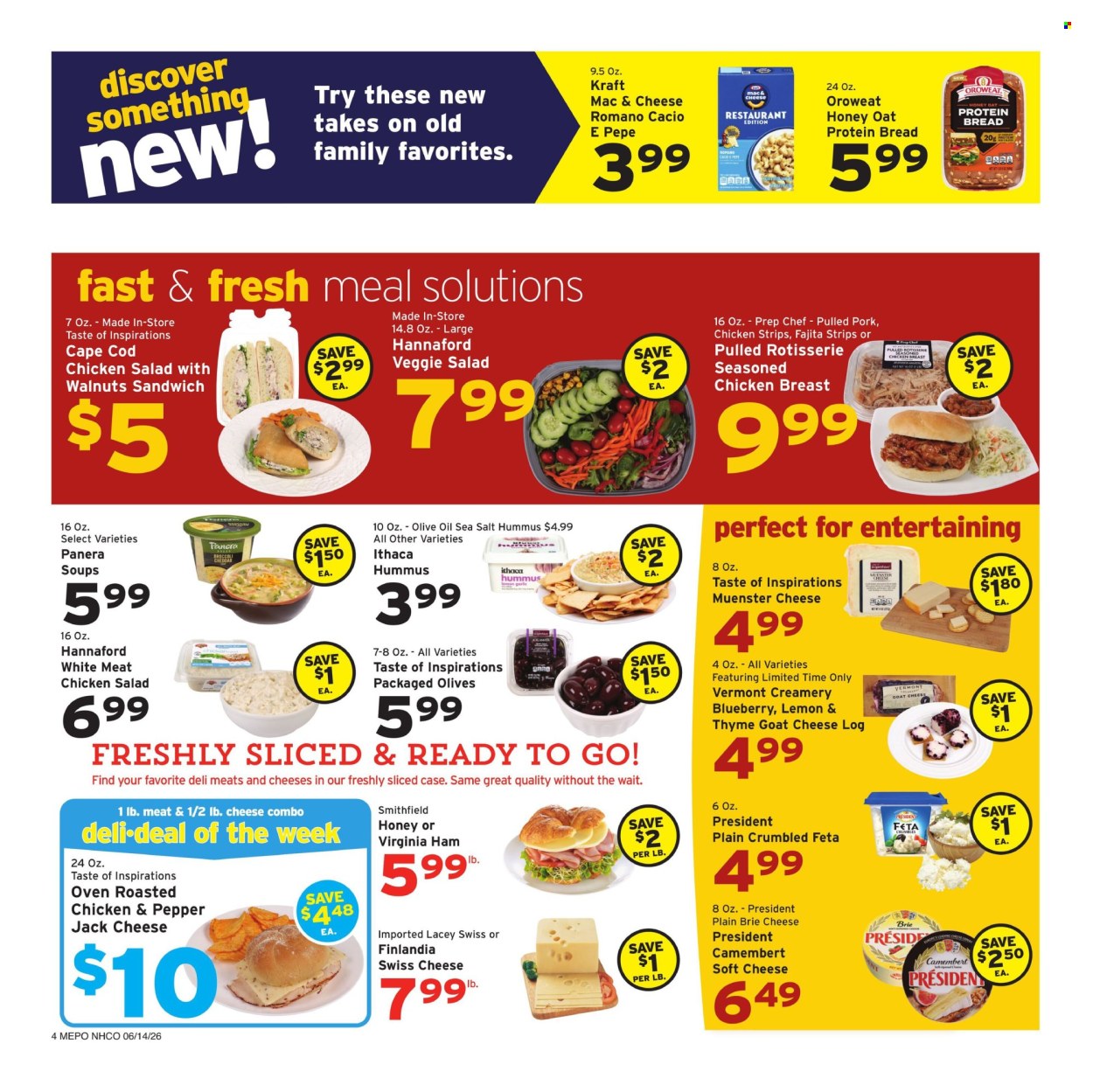 Hannaford ad - 06/14/2026 - 06/20/2026. Page 4