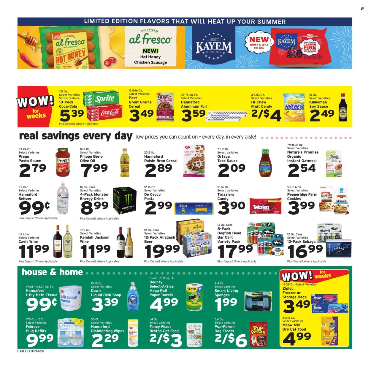 Hannaford ad - 06/14/2026 - 06/20/2026. Page 6