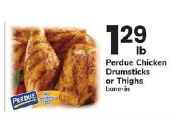 Perdue Chicken Drumsticks or Thighs