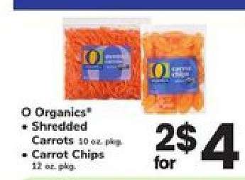 O Organics Shredded Carrots/Carrot Chips