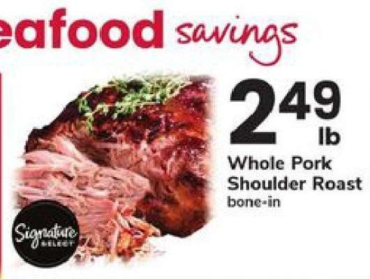 Whole Pork Shoulder Roast
