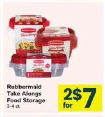 Rubbermaid Take Alongs Food Storage