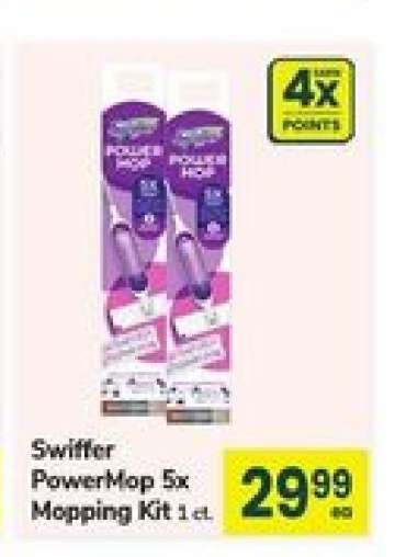Swiffer Powermop 5x Mopping Kit