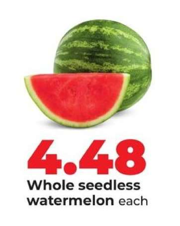 Whole Seedless Watermelon