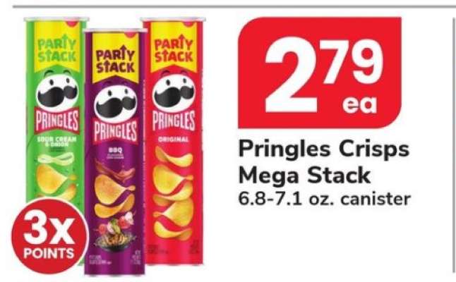 Pringles Crisps Mega Stack