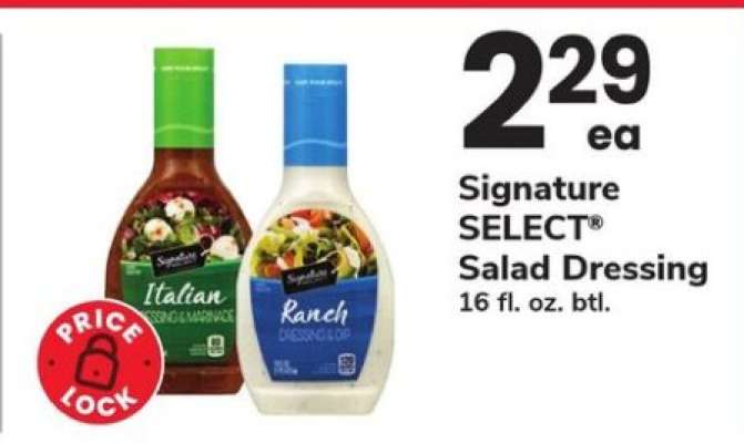 Signature Select Salad Dressing