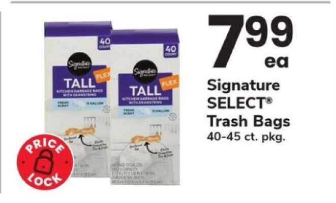 Signature SELECT Trash Bags