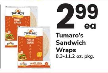 Tumaro's Sandwich Wraps