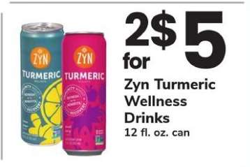 Zyn Turmeric Wellness Drinks