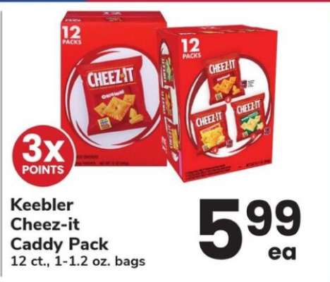 Keebler Cheez-it Caddy Pack