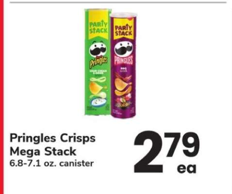 Pringles Crisps Mega Stack