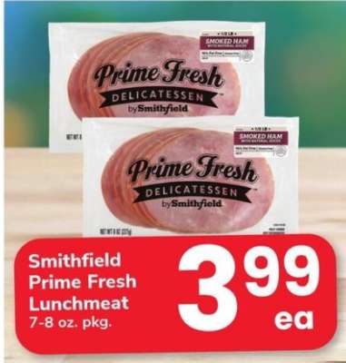 Smithfield Prime Fresh Lunchmeat
