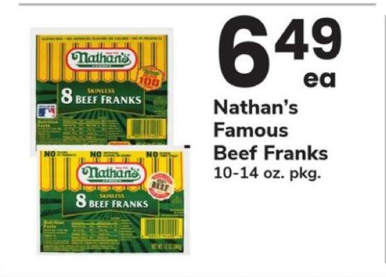 Nathan's Famous Beef Franks