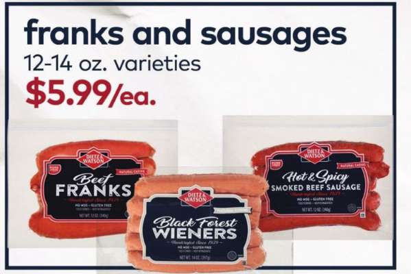 franks and sausages