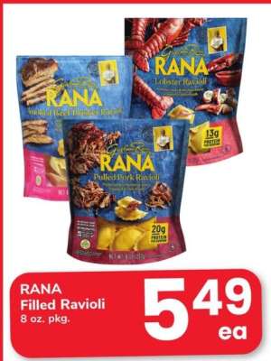Rana Filled Ravioli