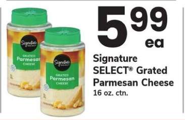 Signature Select Grated Parmesan Cheese