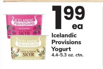 Icelandic Provisions Yogurt