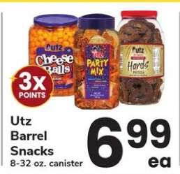 Utz Barrel Snacks