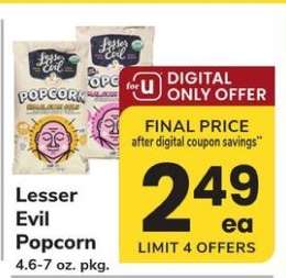 Lesser Evil Popcorn