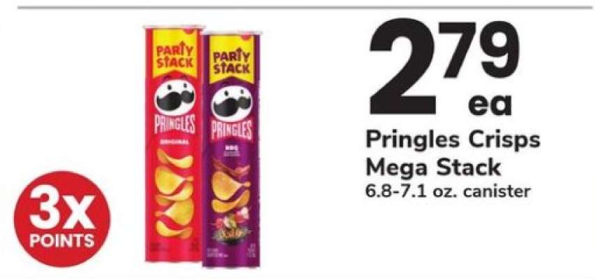 Pringles Crisps Mega Stack