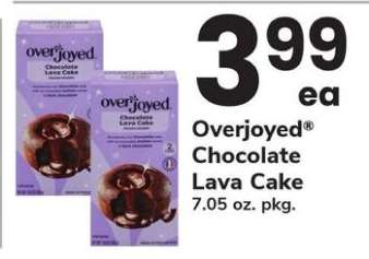 Overjoyed Chocolate Lava Cake