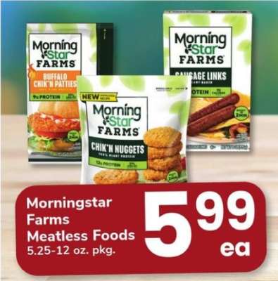 Morningstar Farms Meatless Foods