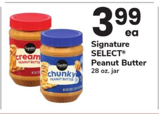 Signature Select Peanut Butter