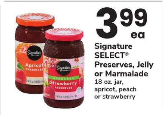 Signature SELECT Preserves, Jelly or Marmalade
