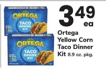 Ortega Yellow Corn Taco Dinner Kit