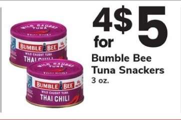 Bumble Bee Tuna Snackers