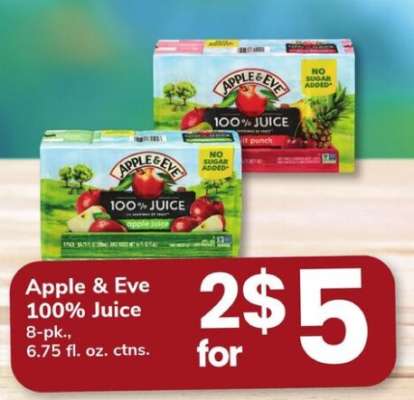 Apple & Eve 100% Juice