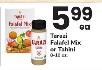 Tarazi Falafel Mix or Tahini