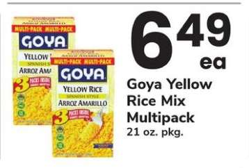 Goya Yellow Rice Mix Multipack