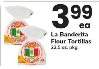 La Banderita Flour Tortillas