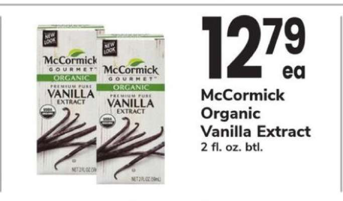 McCormick Organic Vanilla Extract