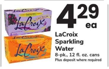 LaCroix Sparkling Water*