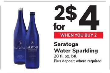 Saratoga Water Sparkling