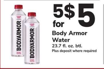 BODY ARMOR Water