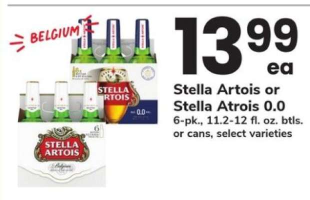 Stella Artois or Stella Artois 0.0