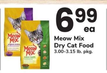 Meow Mix Dry Cat Food*