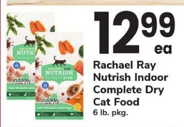 Rachael Ray Nutrish Indoor Complete Dry Cat Food